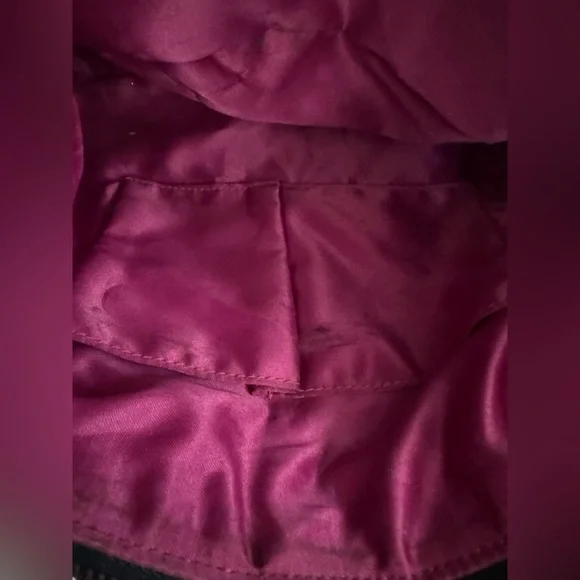 Coach Purple & Black Tartan Handbag - Picture 7 of 9